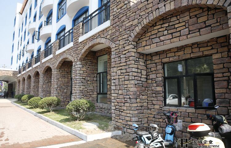 衢州城南醫院文化石案例